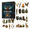 American Hunting Advent Calendar 2025 24-Day Countdown Box for Christmas Fun Multifunctional Holiday Decoration for Kids