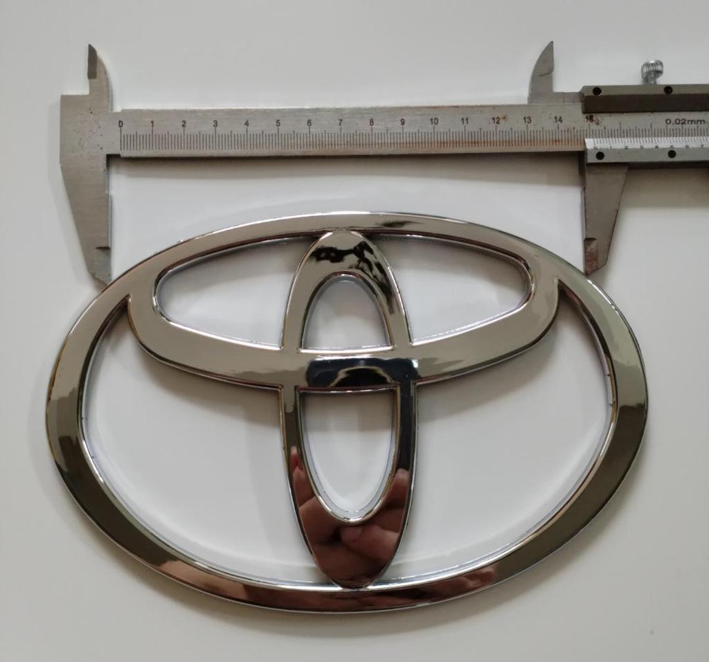 Fits Toyota Emblems: Front & Rear Camry, Crown, Reiz, Corolla, Vios, Highlander Car Logo Stickers