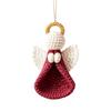 Cute Angel Doll Craft Making Kit Wings Girl Knitted Angel Pendant Crochet Angel DIY Kit  Xmas Gift