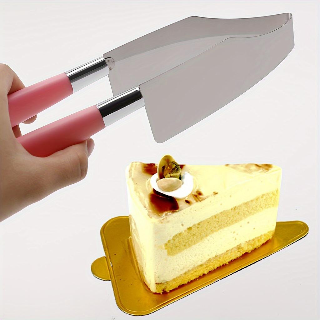 Stainless Steel Cake Tongs Cake Serving Cutting Tool for Baking