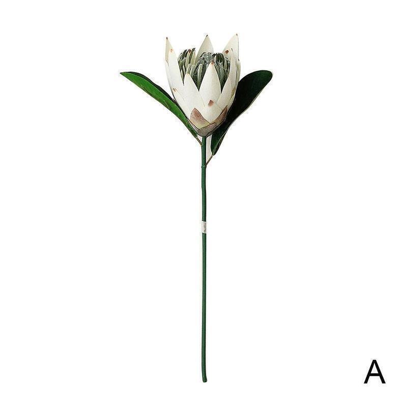 

Штучна квітка Protea King для весілля та декору SilkFake Plant Bouquet білий