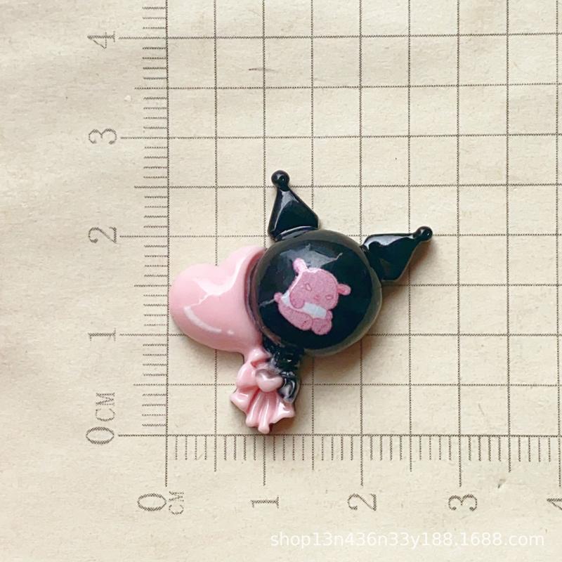 10 Pcs New Kawaii Cartoon Girl Hamburg Telephone Resin Flat Back Scrapbook Figurine Diy Bow Decor Accessories Crafts A2