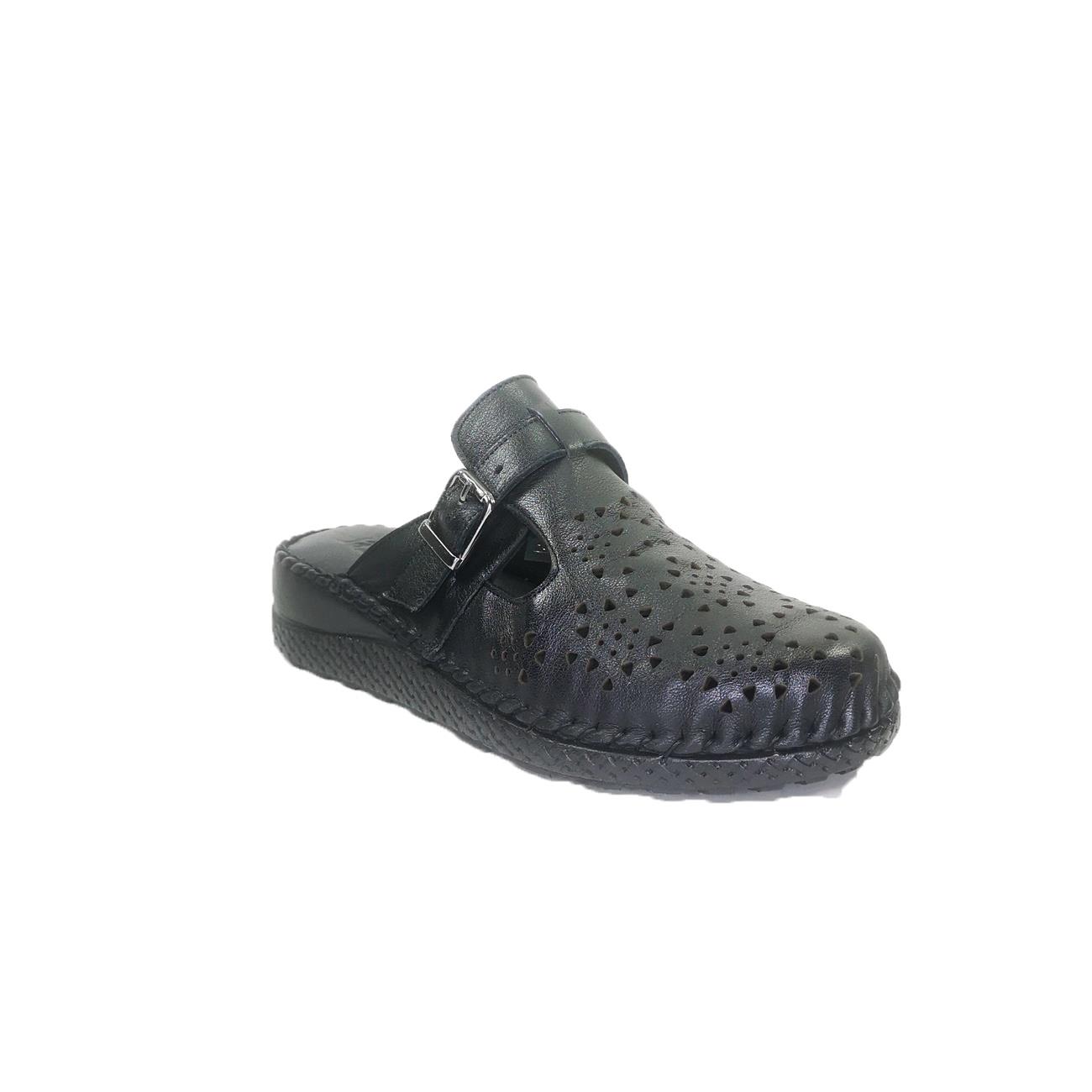 

Женские кожаные тапочки Janest 145-28-527