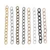 100pcs/lot 50/70mm Extension Chain Tail Chain Iron Extended Bulk Tail Chain For Jewelry Making DIY Bracelet Necklace Accessories