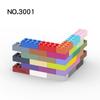 20Pcs  MOC Compatible Assembles Particles 3001 2x4 For Building Blocks Parts DIY Bricks Bulk Model Educational Tech Parts Toys