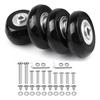 Good-4Pcs Luggage Suitcase Replacement Wheels,Swivel Caster Wheels Bearings Repair Kits Luggage Replacement Wheels