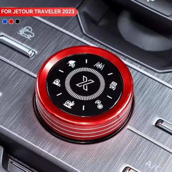 Car Center Console Navigation Driving Mode Knob Cover For Chery Jetour Traveller