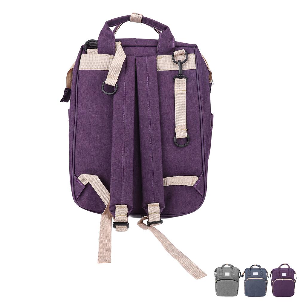 Baby Diaper Bag Backpack Water Proof Collapsible for Nursing Bottle with USB Sunshade Baby Shower Gi