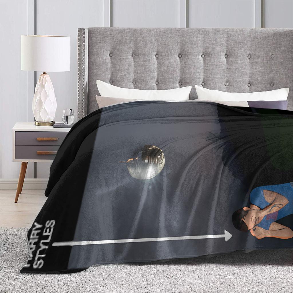 2026 Tour Harryy S-Styles Álbum Manta de Felpa de Franela para Sofá Sillón Cama Diseño Súper Cálido Calidad Colcha Regalo