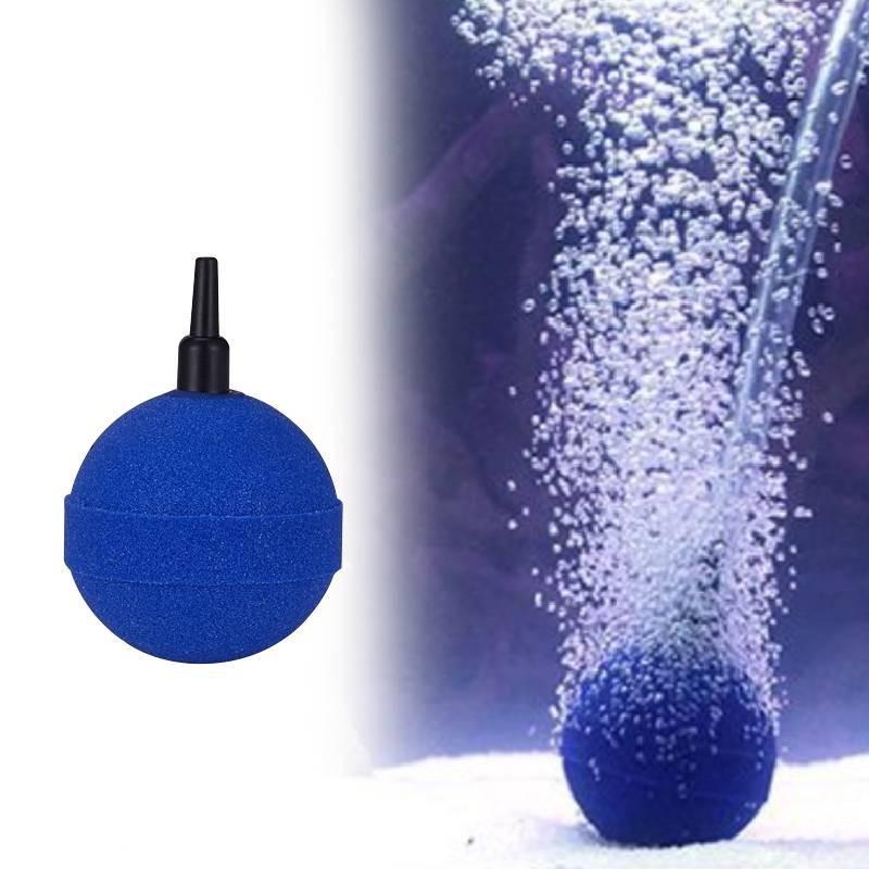 Stone Air Pond Fish Tank Oxygen Pump Head Oxygenation Ceramic Material Blue