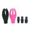 3 Sizes Fascia Massager Head Massage Gun Heads With 4 Fingers Artificial Hand Silicone Head Washable Massage