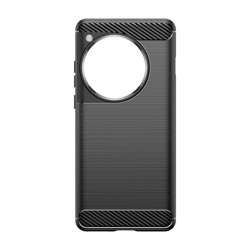 For OnePlus 12 Case Bumper Anti-knock Soft Silicone Carbon Fiber Back Cover For OnePlus 12 5G Case For OnePlus 12 Case 6.82 inch