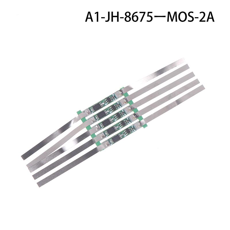 

5 шт. 2A 3A 4.5A 6A 7.5A 9A Bms Pcm Плата захисту літієвої батареї з нікелевою смугою для зварювання для 1S 3.2V літій-іонної літієвої батареї