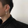 Chain Clip On Earrings Punk Men Ear Cuff Dangle Earrings Women Ear Clip Korean Stud Earrings