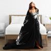 MJ Pop King MoonWalk Scribble Blankets Flannel Textile Decor Multi-function Lightweight Throw Blankets for Sofa Travel Rug Piece