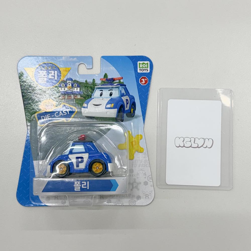 Robocar Poli Diecast Toy Select 1 Poli Roy Amber Helly Official Car Poli