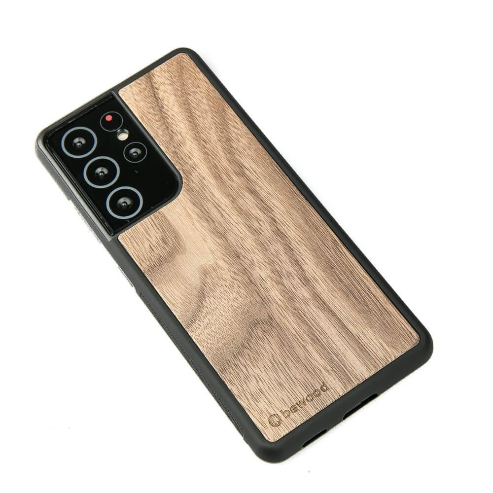 Wooden Case for Samsung Galaxy S21 Ultra American Walnut
