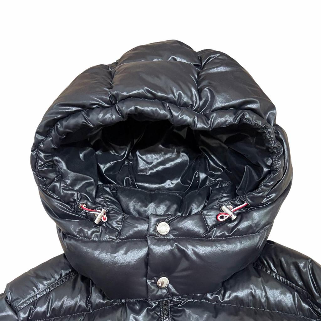 MONCLER CORYDALE H20911A00101 68950 Down Jacket Shiny Black Men's Size M (2)