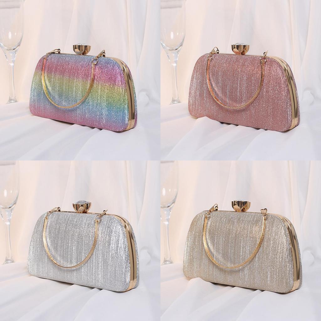 Pochette de soirée mode avec fermeture à fermoir pour femmes