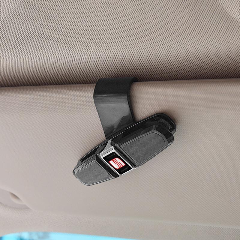 Car Auto Sun Visor Glasses Box Universal Sunglasses Clip Card Ticket for SEAT MK3 Leon 5F Ibiza 5 6 MII Altea Toledo 3 Cordoba Alhambra