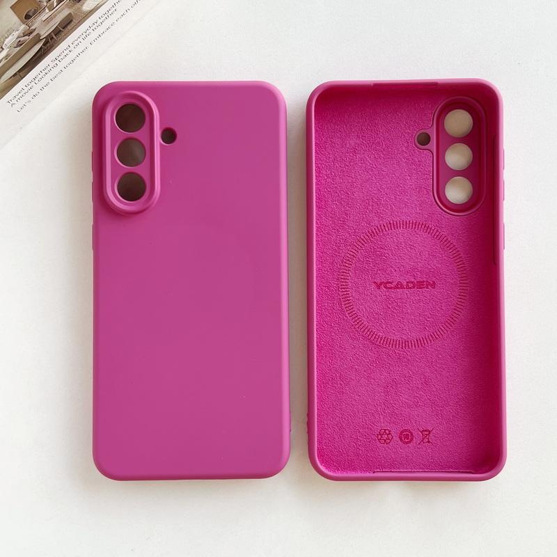 S26 Ultra Case Magnetic Liquid Silicone Soft Phone Cover Cases For Samsung S25 Ultra S26 S24 S23 S22 Plus A56 A55 A54 A16 5G