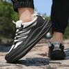 New Men'S Thick Soled Anti Slip Sports Shoes Lightweight And Breathable Hiking Shoes Outdoor Comfortable And Casual Shoes