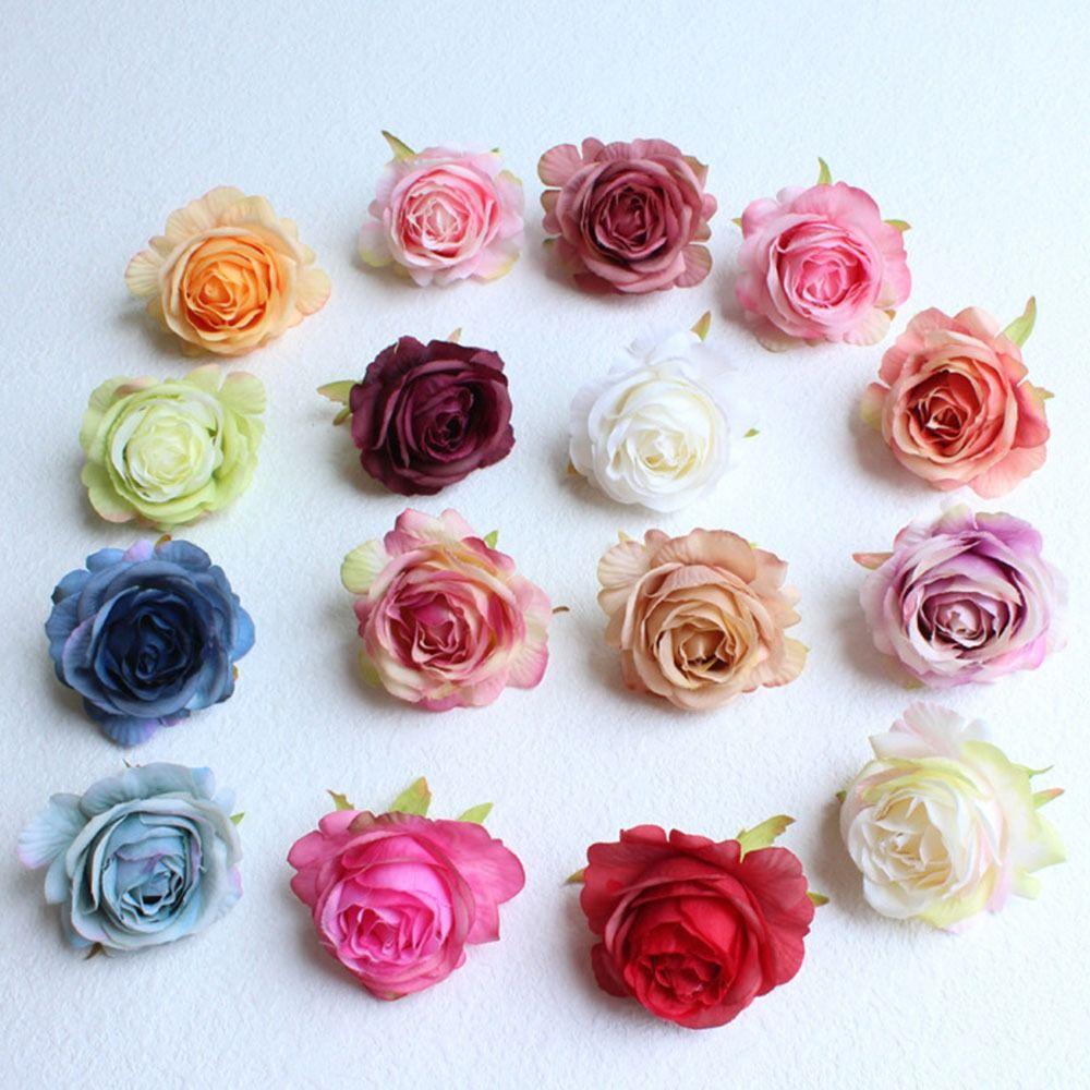 

5pcs Real Touch Simulation Rose Flowers Lifelike Fake Flowers Baby Shower Style 11