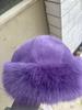 Women’s Winter Faux Mink Fur Fisherman Hat - Warm, Thick, Cold-Proof Mongolian Wool Hat