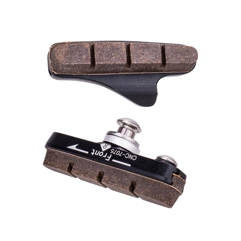 1Pair Road Bike Brake Pad Professional Caliper Brake Pad Replacement Road Bike C Caliper Brake Pad Easy To Install
