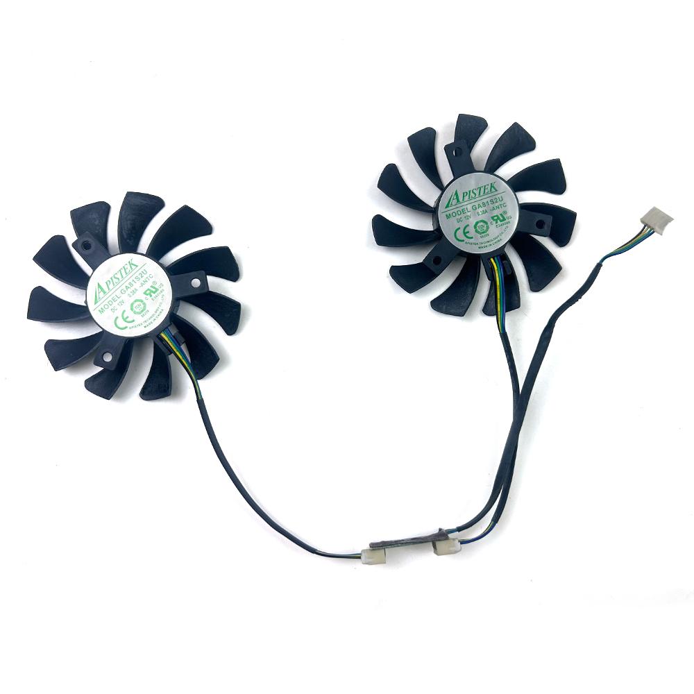 Cooling Fan 75MM GA81S2U Cooler Fan Replacement For ZOTAC GTX 660Ti 650Ti GTX760 R9 285 BOOST GTX 970 Graphics Card Fans