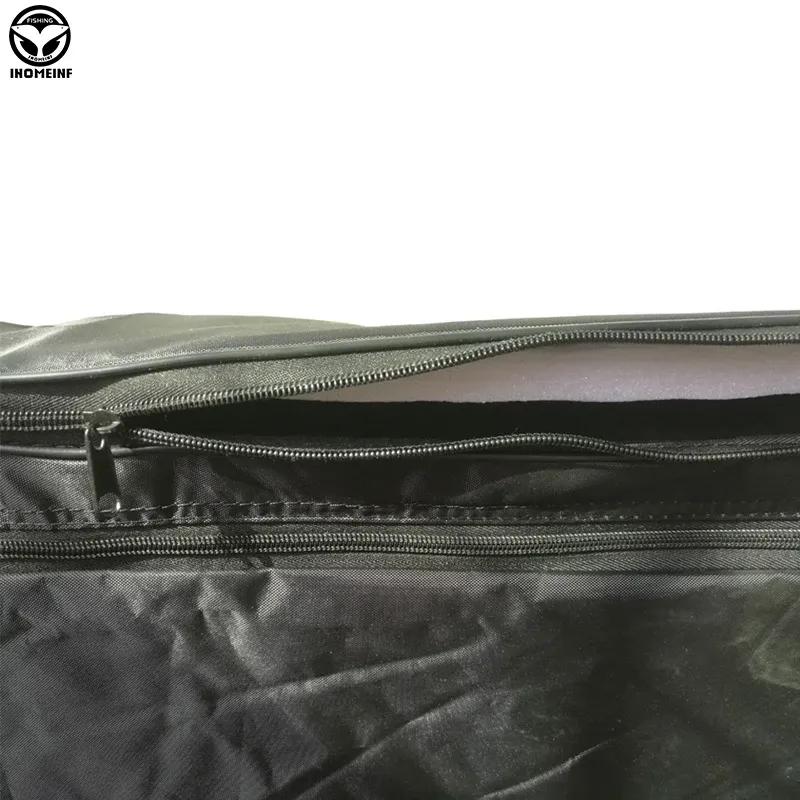 New 420D Coated Oxford Inflatable Boat Seat Storage Bag With Padded Seat Cushion For Fishing Canoe/PVC Kayak/Assault oats/Rowing