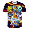 Kids Summer New Casual Funny Cartoon Game 3D Print O-neck T-shirts 3-13 Years Boys Girls Outfits Tops Children Clothes