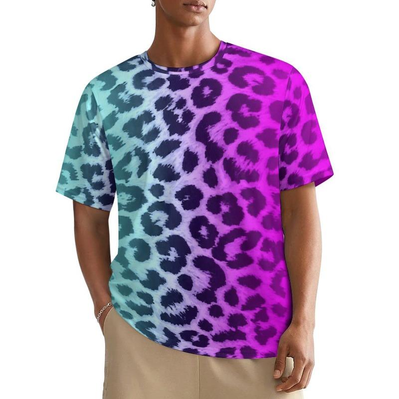 Two Tone Art Kids Adult Printed T-shirt Summer Women's and Men's Casual Outdoor Girl and Boy Short Sleeve Tees Top