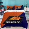 Phoenix Basketball Team 3pcs Bedding Set,Including 1pc Duvet Cover And 2pcs Pillowcases Perfect Gift for Christmas,Ideal for Bedroom, Dormitory