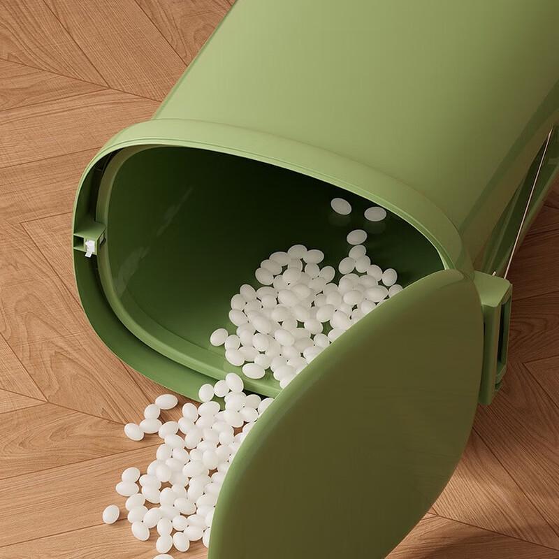PinHuan Flip-Top Pedal Waste Bin