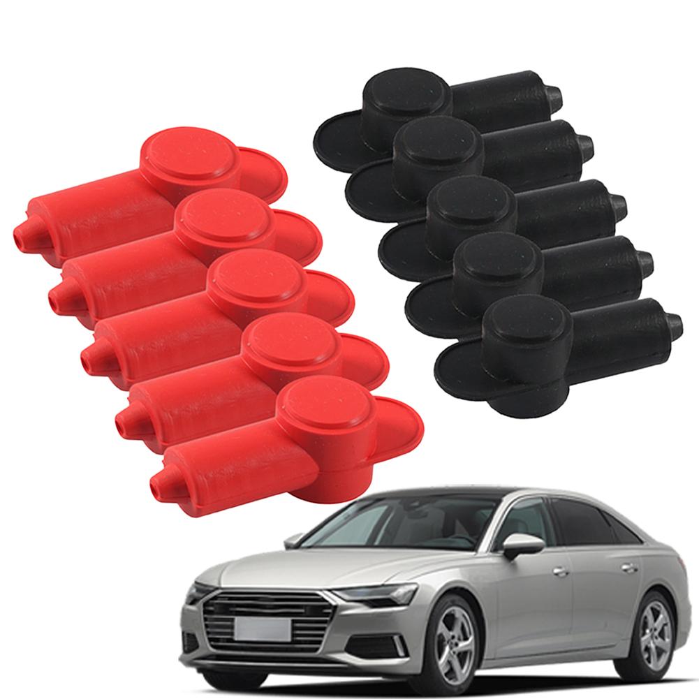 

Набір з 10 штук Вогнестійка ізоляційна захисна кришка для акумулятора Силіконові кришки для клем для силових розподільних блоків CHINA