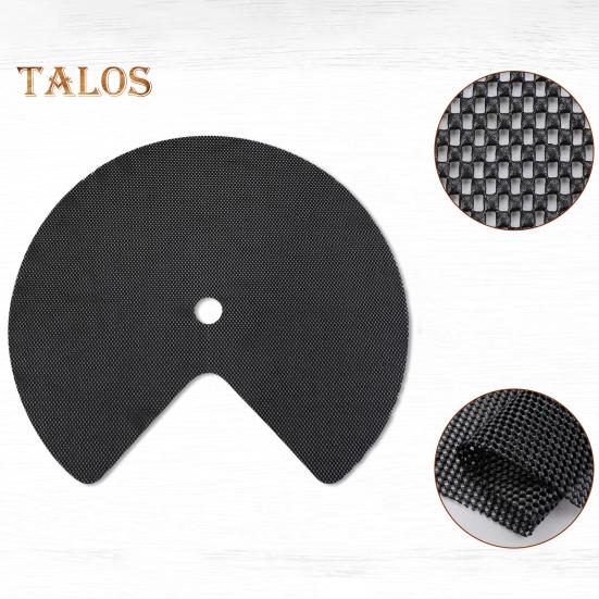 2Pcs Shelf Liner Circle Kitchen Liners Non Adhesive Cabinet Drawer Mats Non Slip Fridge Liners for Pantry Sink Storage Cupboard