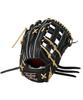 Rawlings PRO PREFERRED Wizard Baseball Throw #02 Glove, Hardball, GH5FPW2B87MG, Outfielder's, Black, 12.25 Inch, Right-Handed