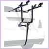 2-Bike Trunk Mount Rack for Sedans, Hatchbacks, Minivans, SUVs - Secure Tie-Down System, Black/Silver