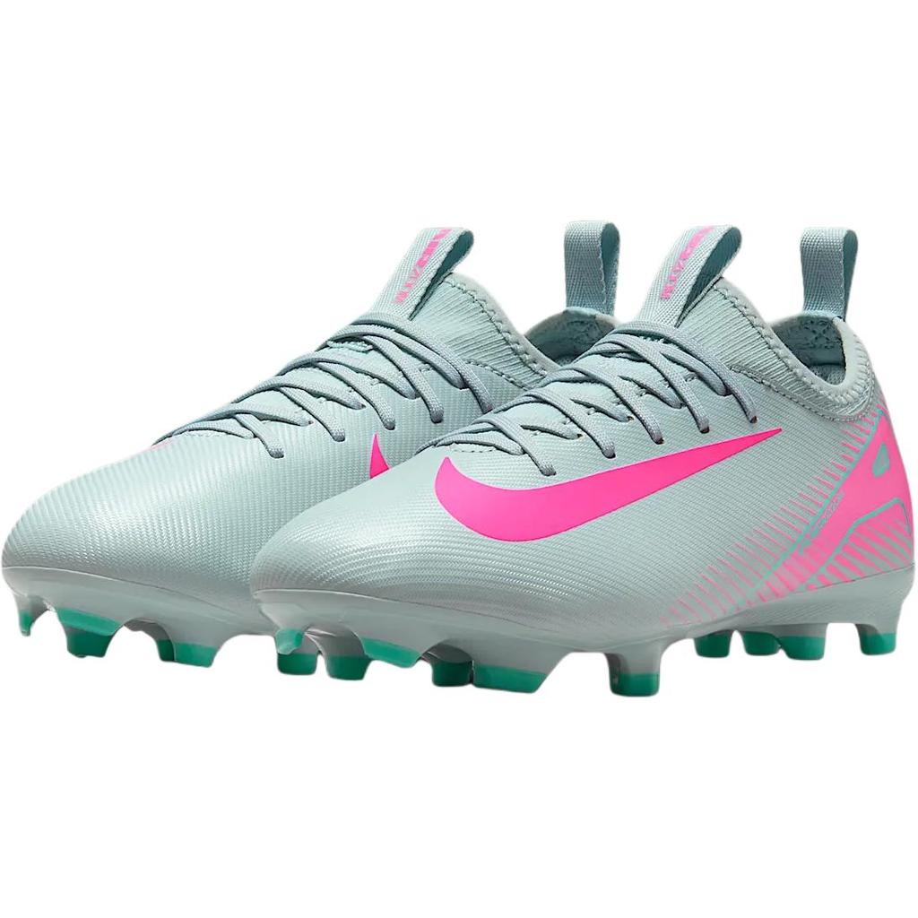 Nike Jr. Mercurial Vapor 16 Academy GS Ocean Cube/Pink Blast Kids Cleats White FQ8392-301