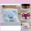 Fluffy Plush Cat Keychain Adorable Stuffed Animal Accessories Cute Small Gift