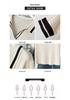 2026 Plus Size Women's Color Block Polo Collar Ice Silk Knit Short Sleeve Top