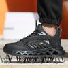 Breathable Steel Toe Work Shoes Lightweight Anti-Puncture Safety Sneakers for Men  Protective Footwear Indestructible Anti-slip