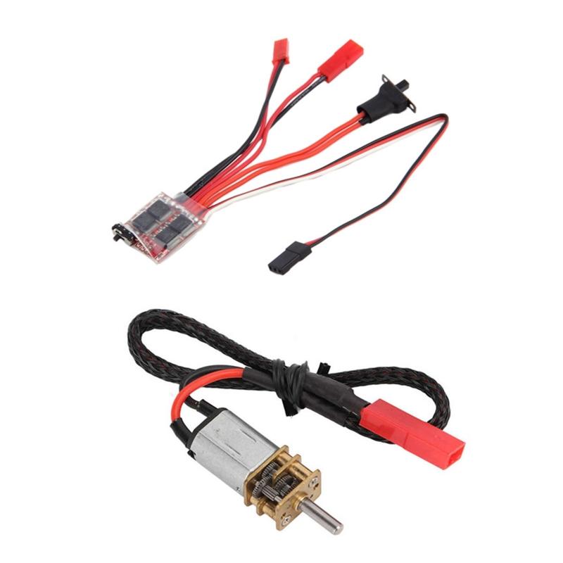 11.8x0.47x0.39in Remote Control Model Car Brushed ESC for Car Toy Speed Controller Upgrade Accessories Fine Material