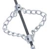 652F Professional Flexible Rod Sewer Cleaning Chain High Durability Metal Construction Efficient Pipe Descaling Equipment