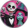 8 Pieces/set Disneys The Nightmare Before Christmas Series Diamond Painted Coasters DIY Diamond Art Coasters 5D Full Diamond Diamond Coasters