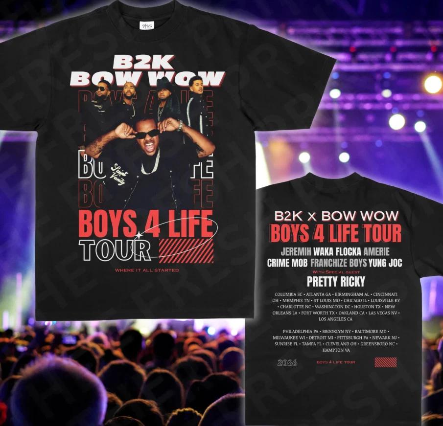 Bow Wow B2K Boys 4 Life Heavyweight Fan  Shirt S