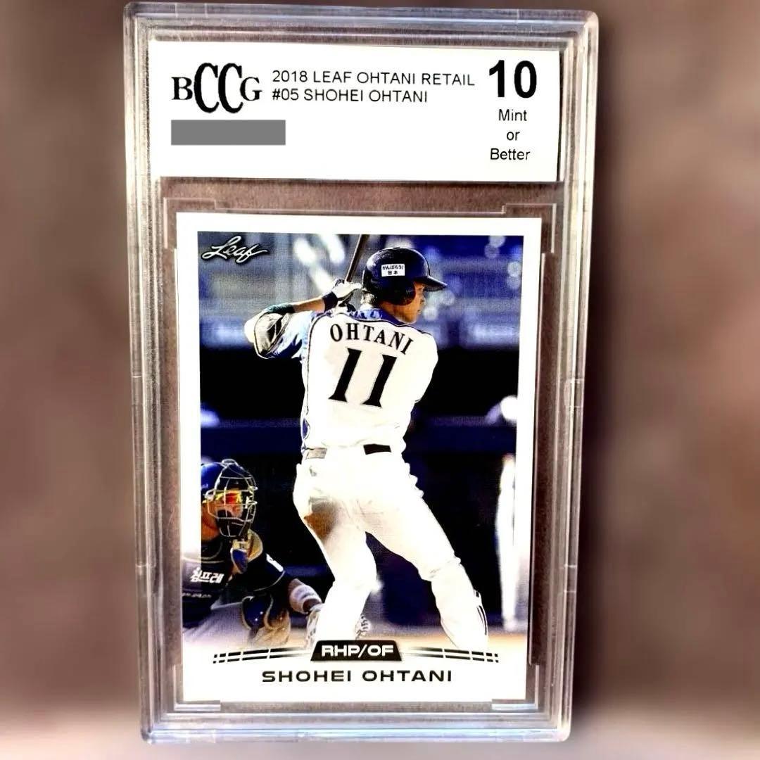 Used BCCG10 Shohei Otani 2018 LEAF Hokkaido Nippon-Ham Fighters #05