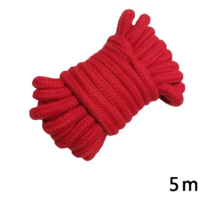 5m/10m Soft Cotton Rope Female Slave  Bondage Gear Set Adult Games Binding Role-Playing Sex Toys for Couples Women