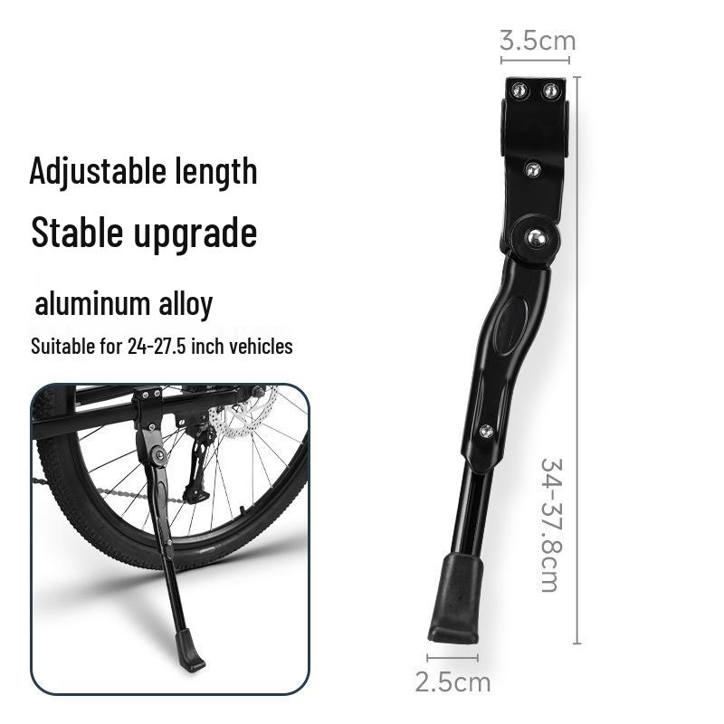 Adjustable Aluminum Alloy Bike Kickstand for Road and Mountain Bikes
